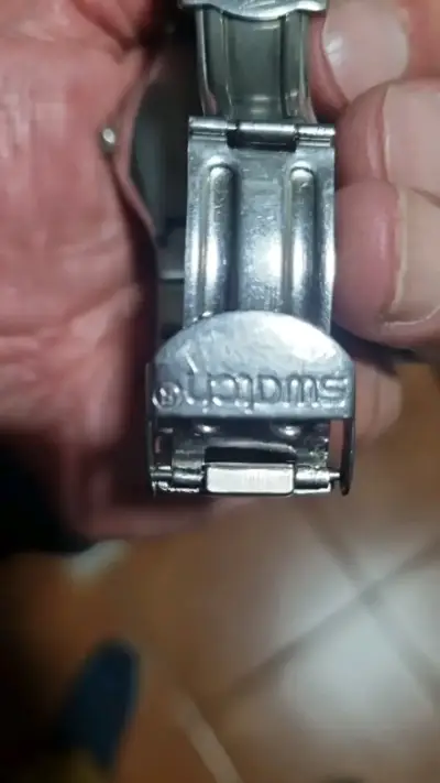 Reloj Swatch Irony Cuarzo Esfera Negra Vintage - miniatura 5
