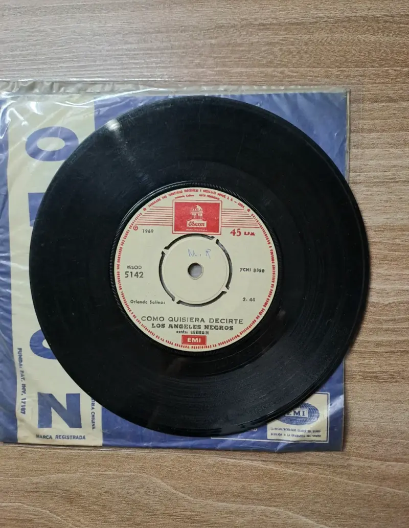 Vinilo 45 RPM Los Ángeles Negros 1969 - 2