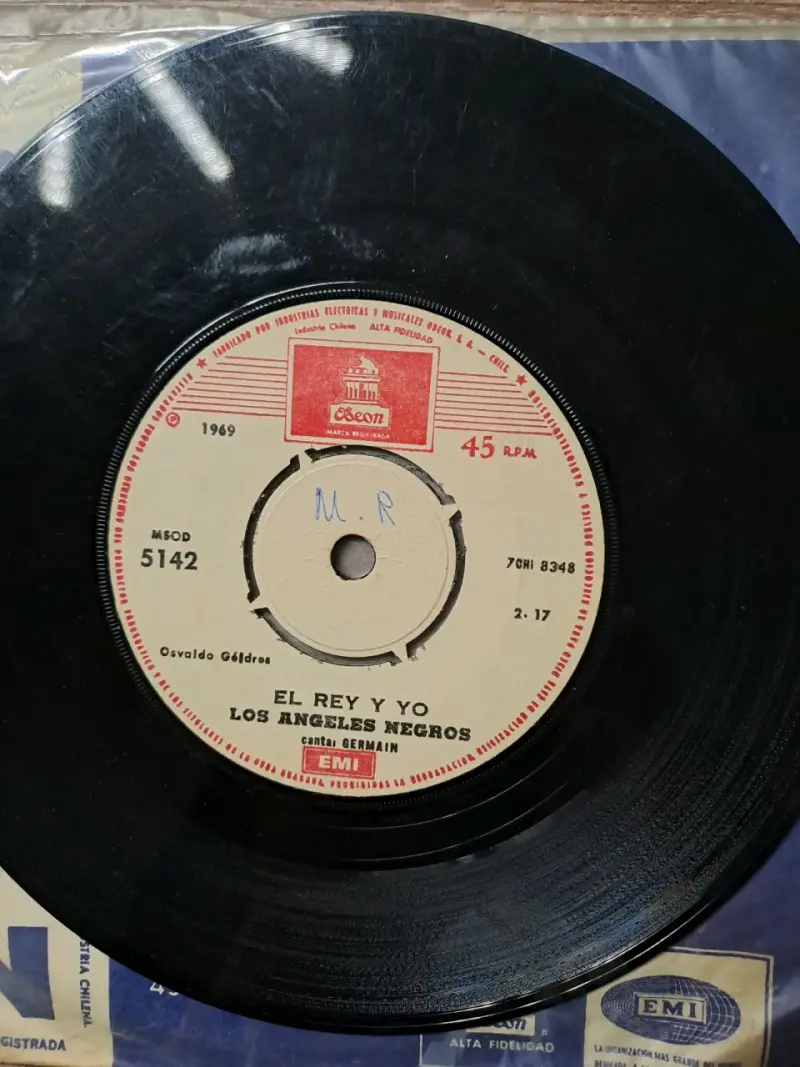 Vinilo 45 RPM Los Ángeles Negros 1969 - 3