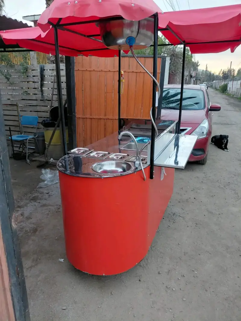 Carro de comida rápida solo 1 uso - 5