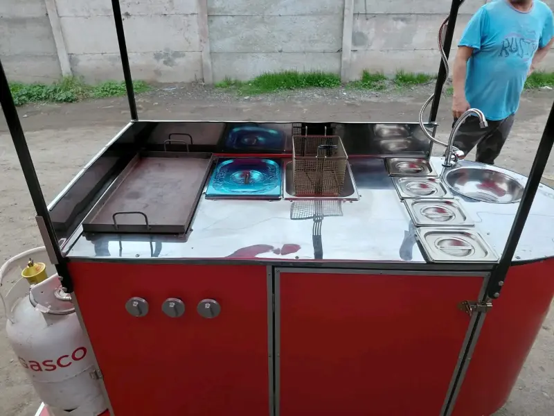 Carro de comida rápida solo 1 uso - 6