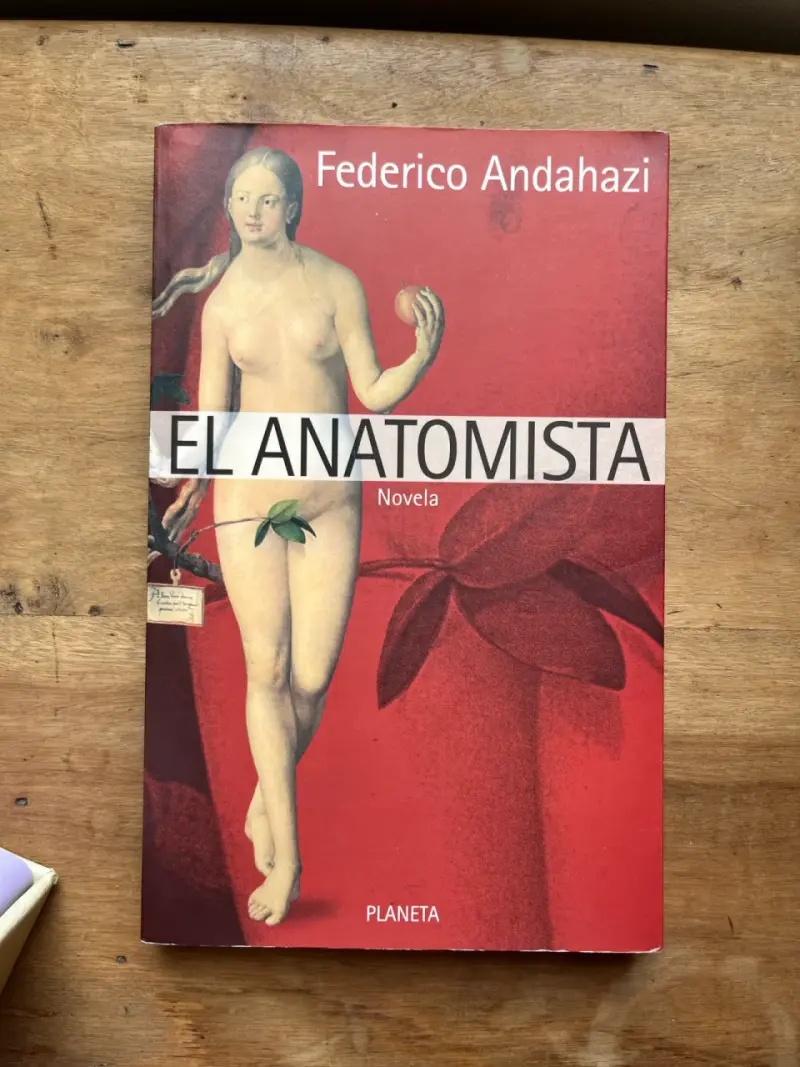 Libro “El Anatomista” de Federico Andahazi