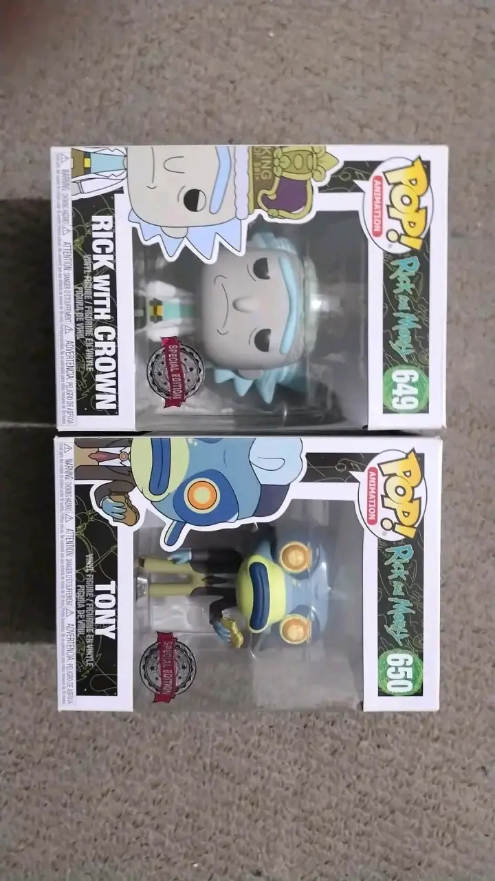 Rick&Morty Funko Pop #649 #650 - 1