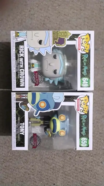 Rick&Morty Funko Pop #649 #650 - miniatura 1