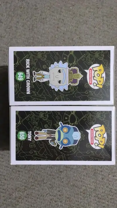Rick&Morty Funko Pop #649 #650 - miniatura 4