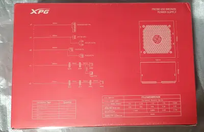 Fuente de Poder Otaku XPG Pylon 650W Bronze sellad - miniatura 2
