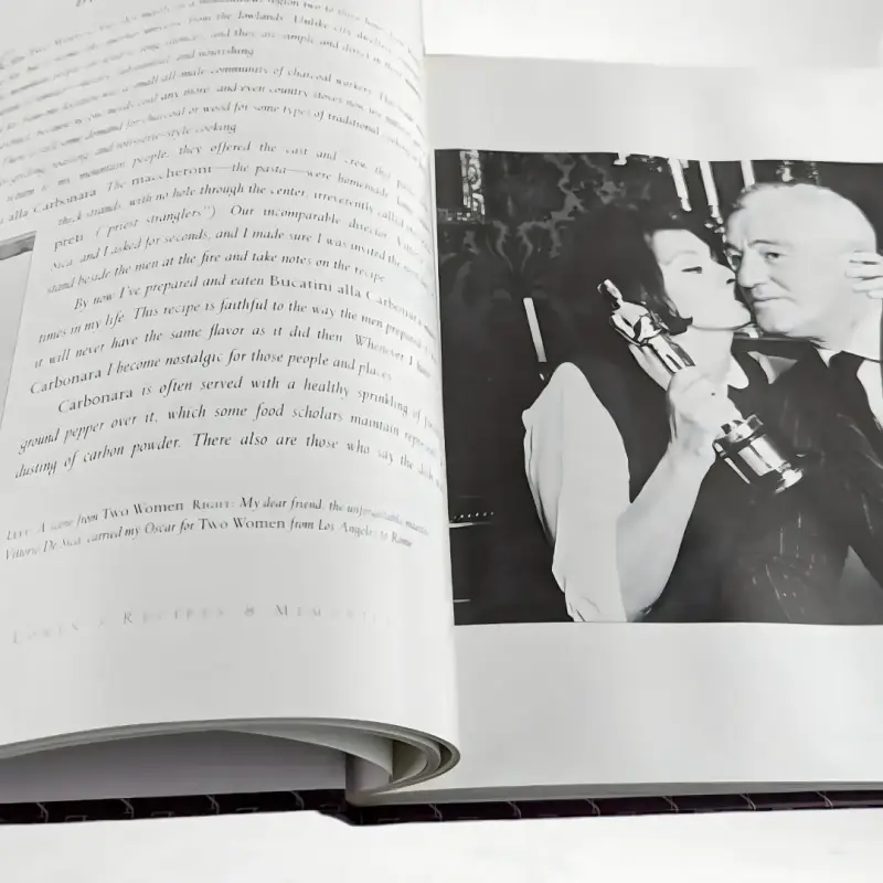 Libro de recetas y memorias de Sophia Loren - 3