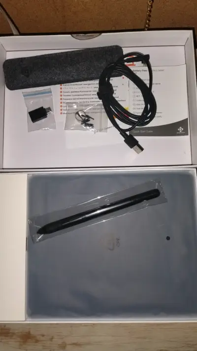 Tableta gráfica Gaomon S620 con accesorios - miniatura 2