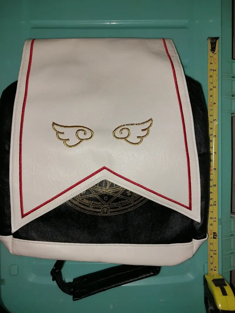 Mochila estilo anime Sakura Card Captor con alas - 1