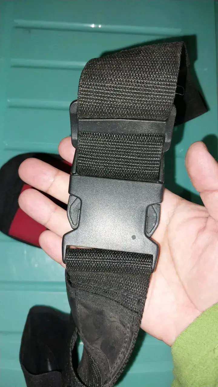 Cinturón porta herramientas Redline negro y rojo - 3