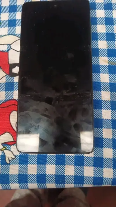 Teléfono PARA REPUESTO azul con cámara triple - miniatura 3