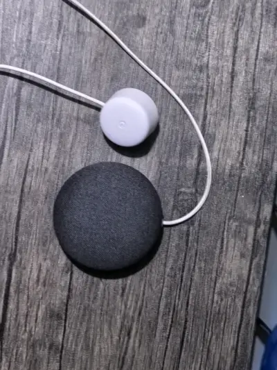 Altavoz inteligente Google Home Mini gris oscuro - miniatura 4