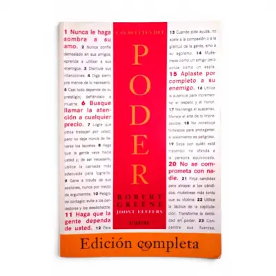 Libro 'Las 48 Leyes del Poder' de Robert Greene - miniatura 1