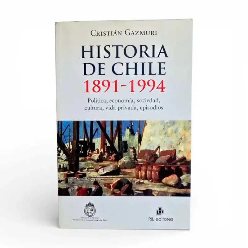 Libro Historia de Chile 1891-1994 por Cristián Gazmuri - 1