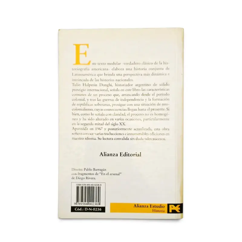 Libro Historia Contemporánea de América Latina - Tulio Halperin Donghi - 2
