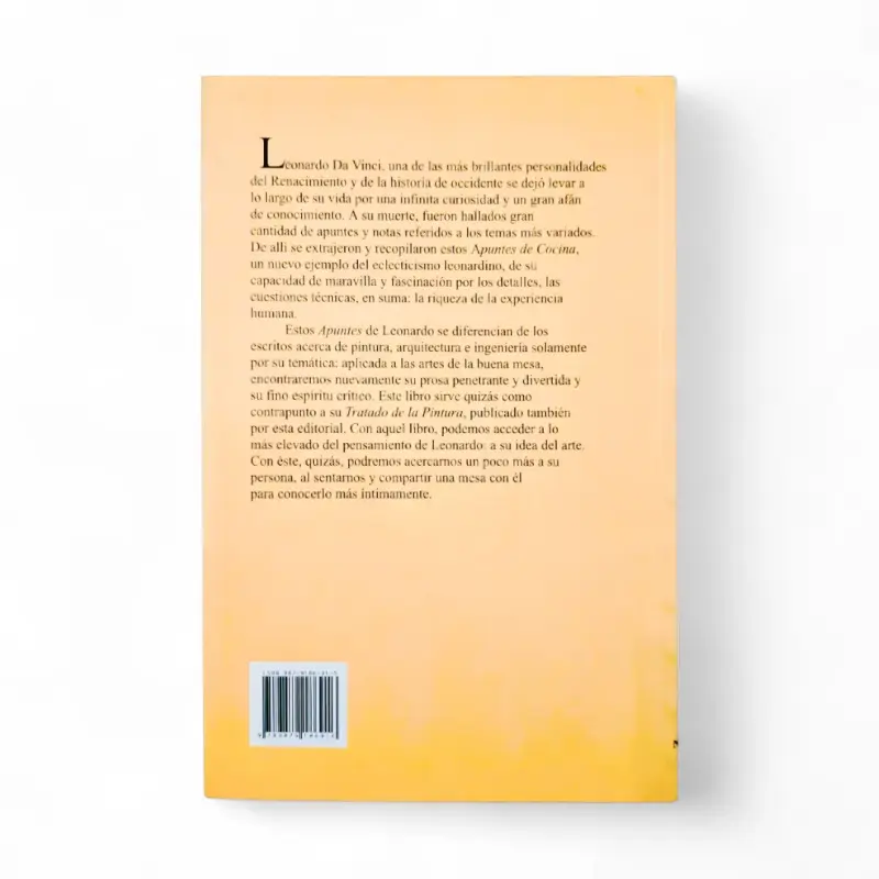 Libro 'Los Apuntes de Cocina' de Leonardo Da Vinci - 2