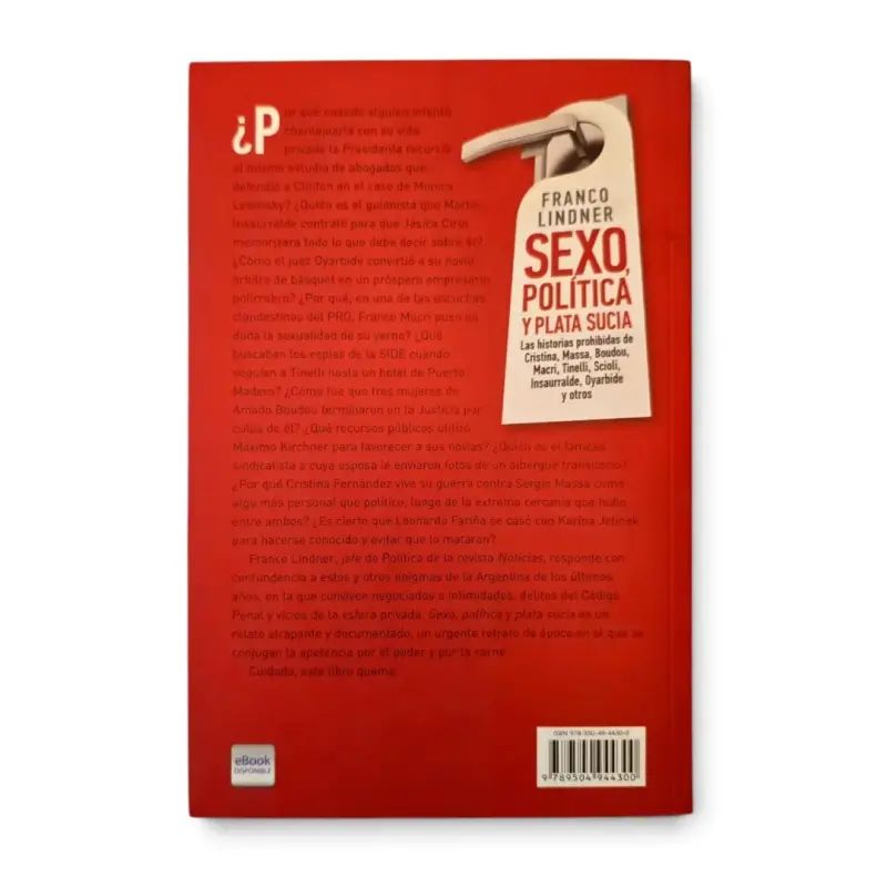 Libro 'Sexo, Política y Plata Sucia' de Franco Lindner - 2