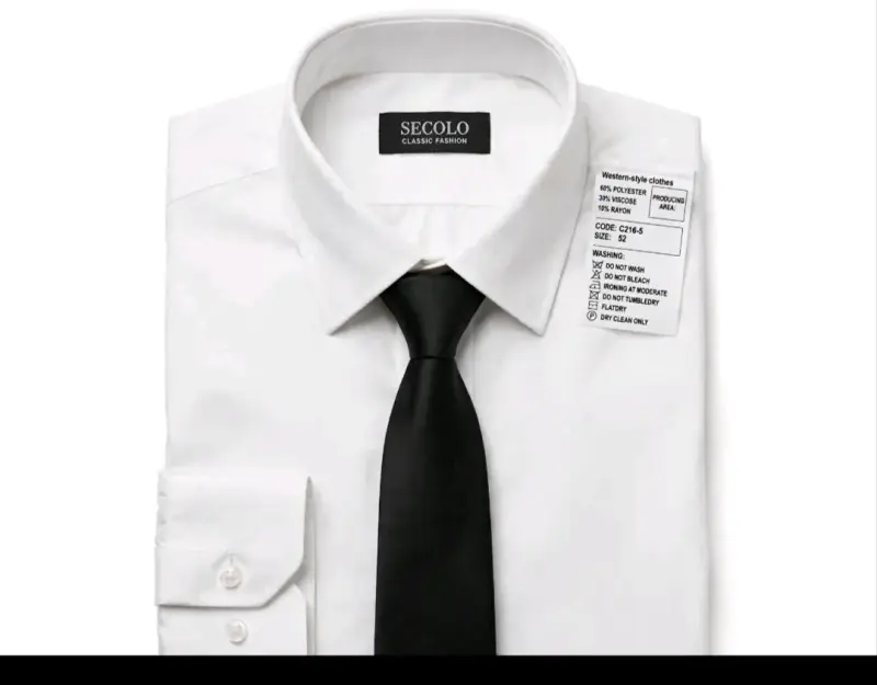 Traje formal negro para hombre Secolo - 4
