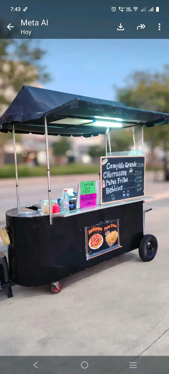 Carro de Comida Rápida - 2
