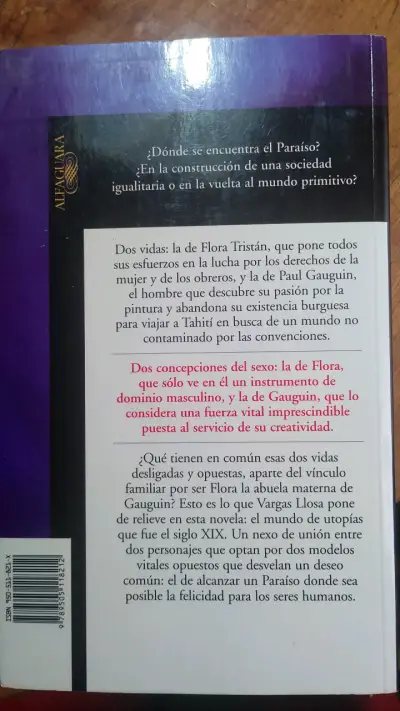 Libro 'El Paraíso en la Otra Esquina' de Mario Vargas Llosa - miniatura 2