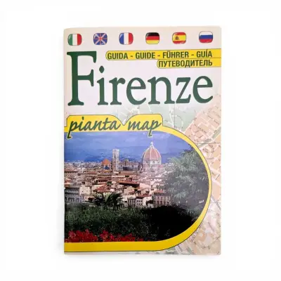 Mapa turístico de Florencia con guía multilingüe - miniatura 1