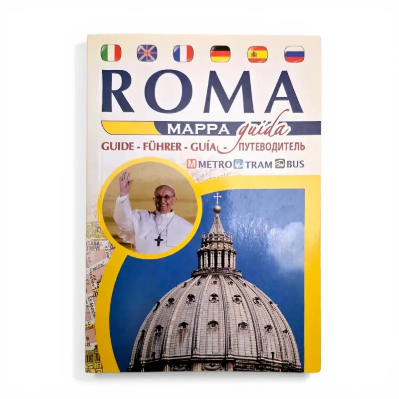 Guía de Mapa de Roma con Información Turística - 1