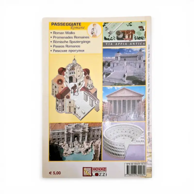 Guía de Mapa de Roma con Información Turística - 2