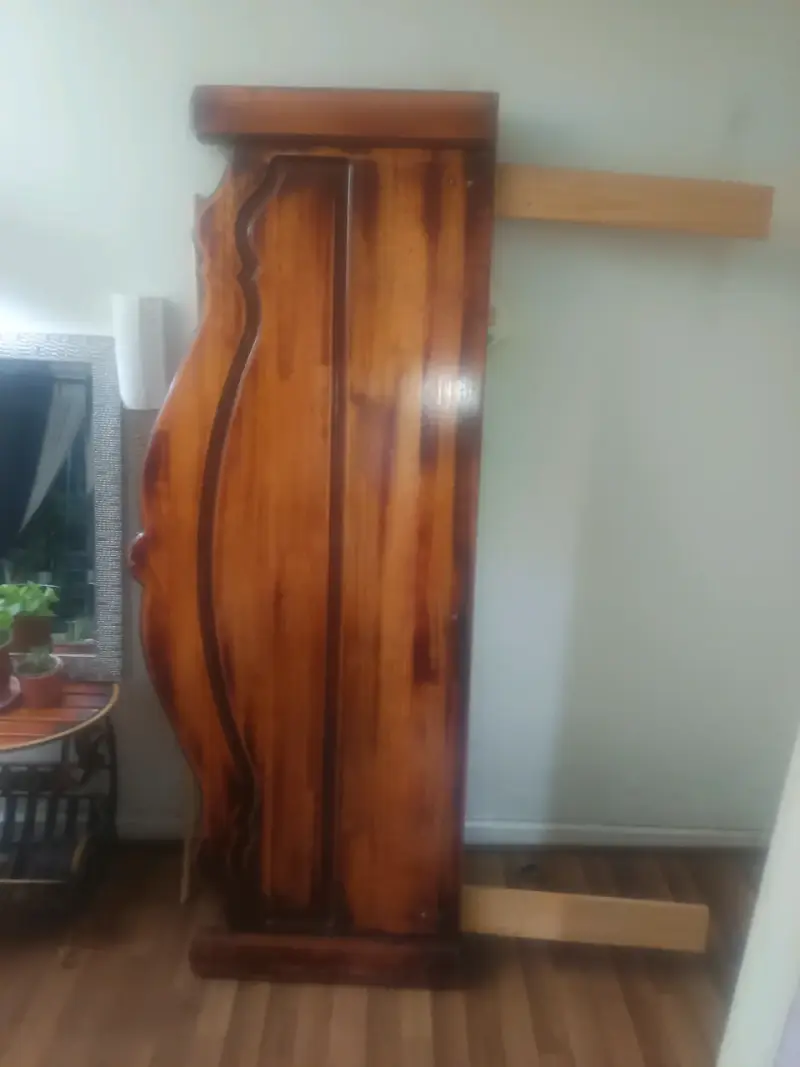 Cabecera de cama de madera estilo clásico - 3