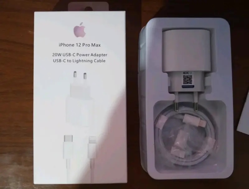 Cargador Apple iPhone 12 Pro Max 20W USB-C - 3