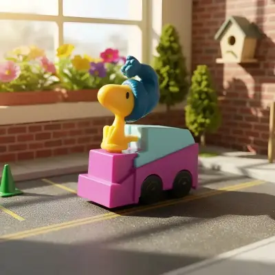 Auto Woodstock Snoopy Mc Donald S 2015 - miniatura 1