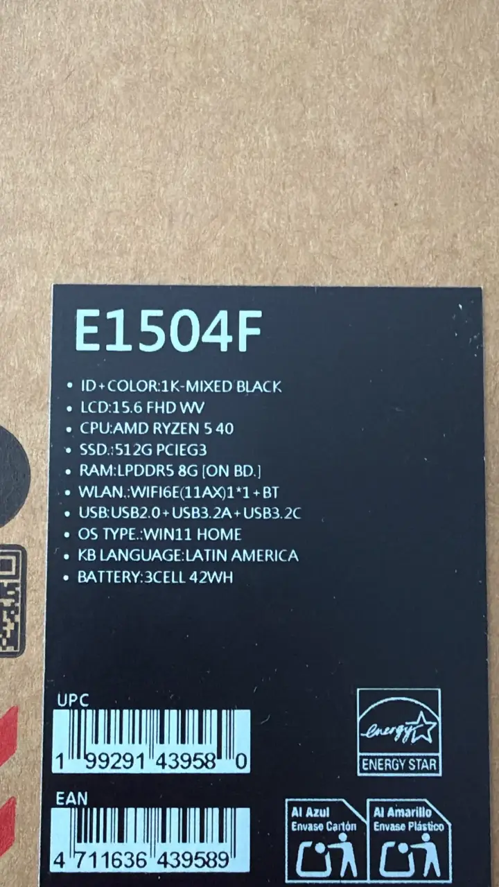 Laptop ASUS Vivobook E1504F - 2