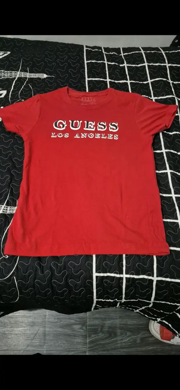 Polera Roja Guess Los Angeles - 2