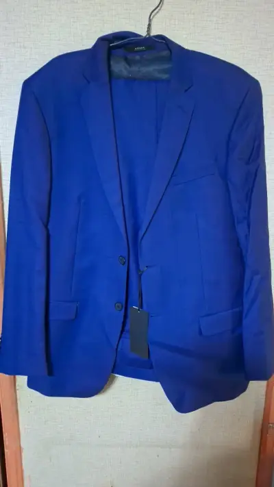 Traje azul para hombre Arrow elegante - miniatura 1