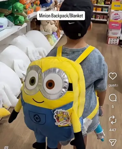 Mochila Minion para niños - miniatura 1