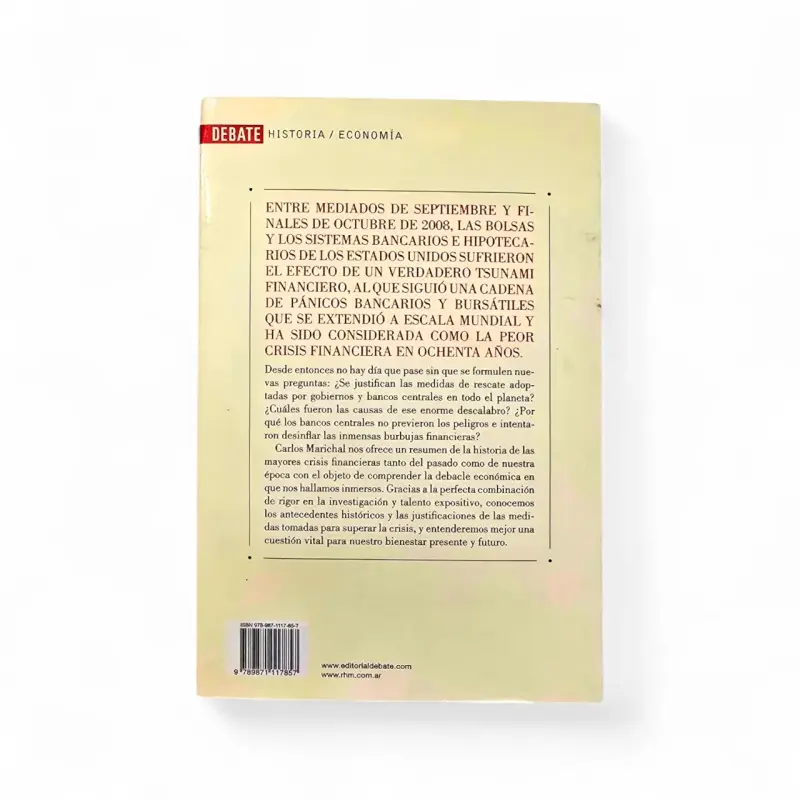 Libro 'Nueva Historia de las Grandes Crisis Financieras' de Carlos Marichal - 2