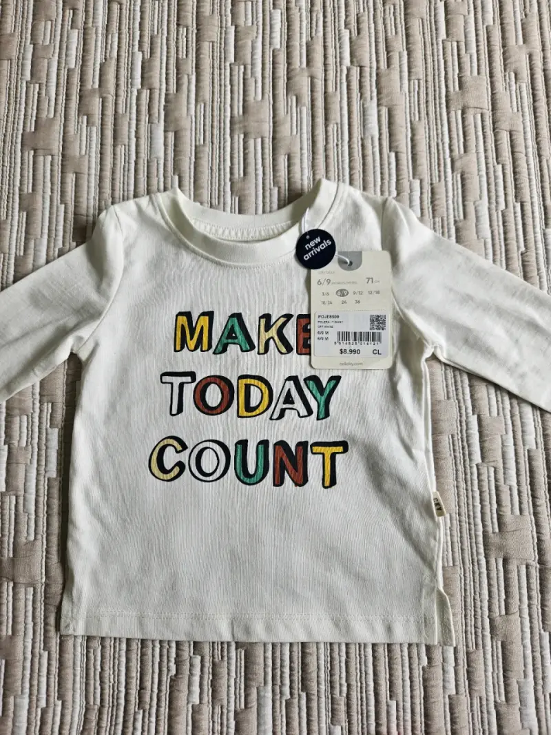 Polera manga larga infantil marca Colloky - 1
