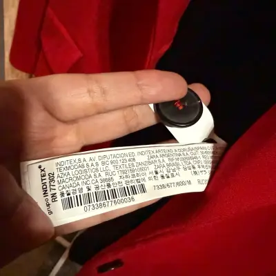 Blazer tipo abrigo Zara talla M - miniatura 6