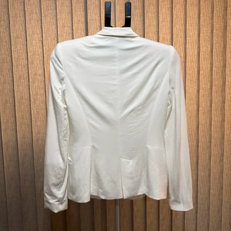 Blazer blanco Zara talla S - 2