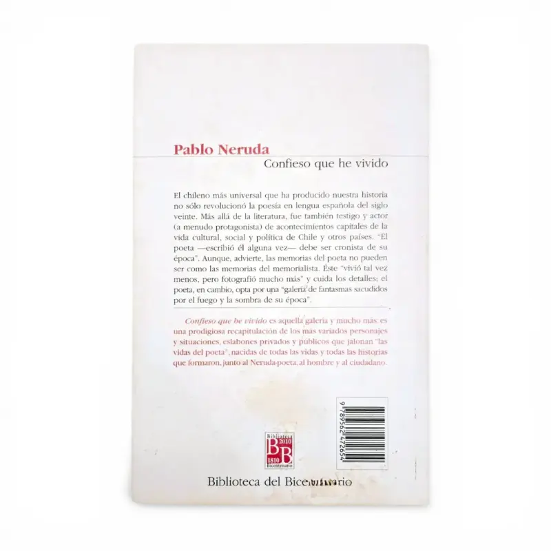Libro 'Confieso que he vivido' de Pablo Neruda - 2