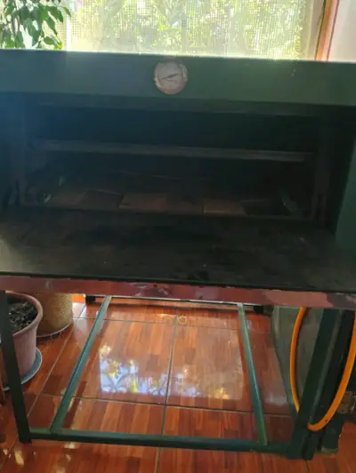 Horno  con Termómetro ,cómo nuevo poco uso - miniatura 2