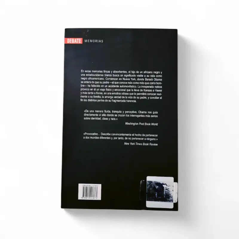 Libro 'Los Sueños de Mi Padre' de Barack Obama - 2