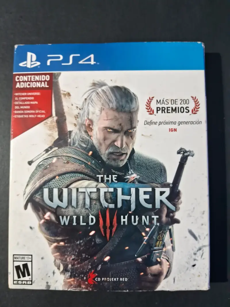Juego PS4 The Witcher 3: Wild Hunt