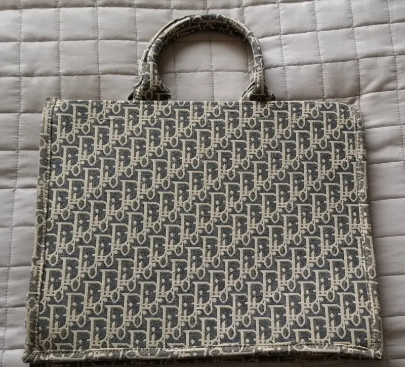 Bolso Tote Christian Dior Monograma Beige - 2
