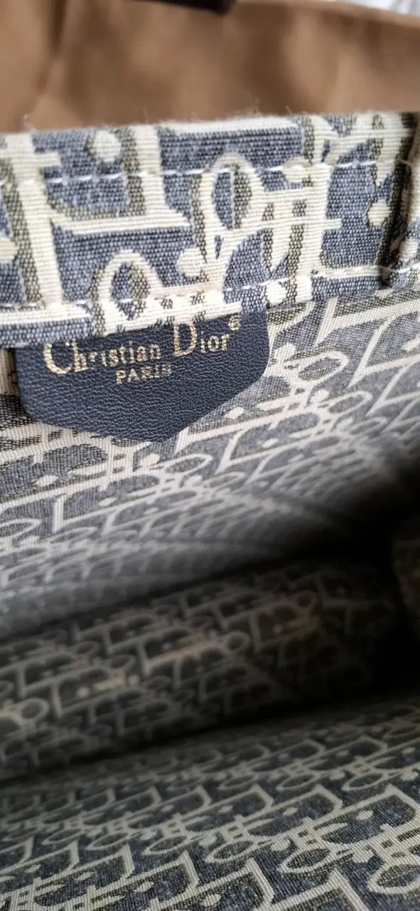 Bolso Tote Christian Dior Monograma Beige - 3