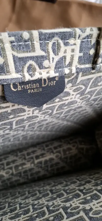 Bolso Tote Christian Dior Monograma Beige - miniatura 3