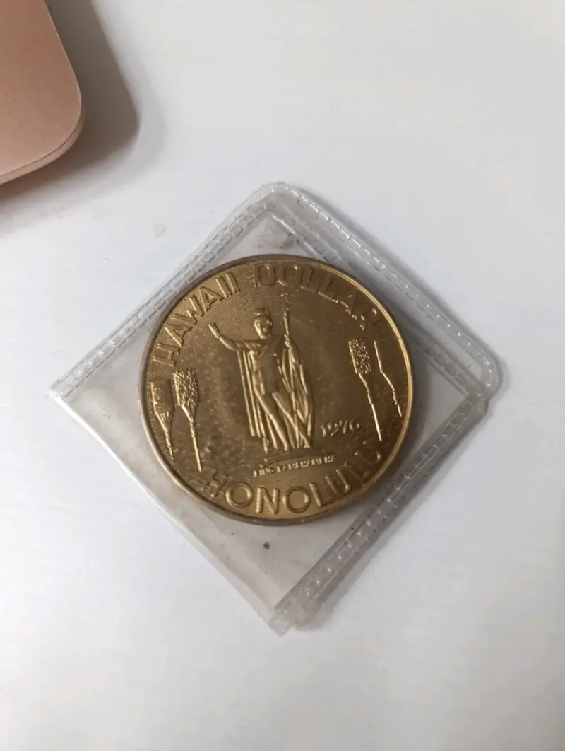Moneda colección Hawaii 1 dollar - 2