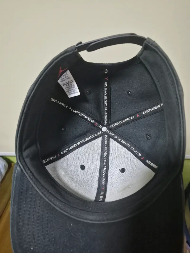 Gorra negra Jordan talla única - 2