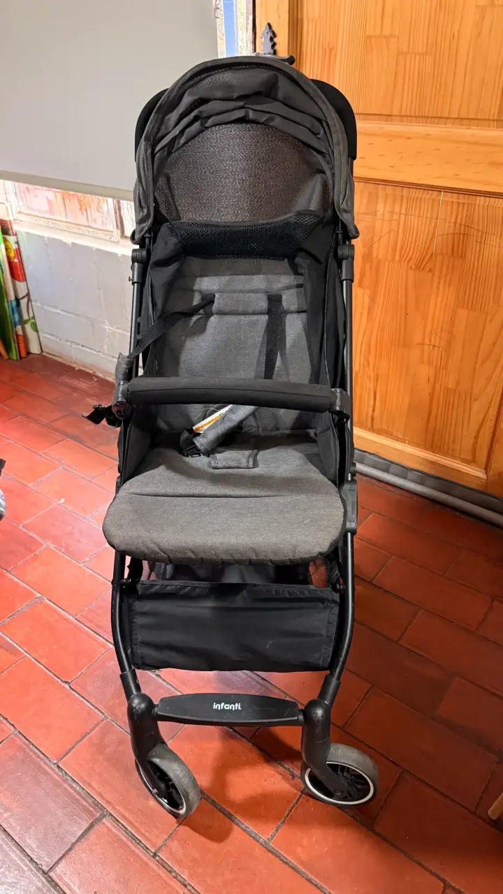 Coche de Paseo Infanti Plegable Negro - 3