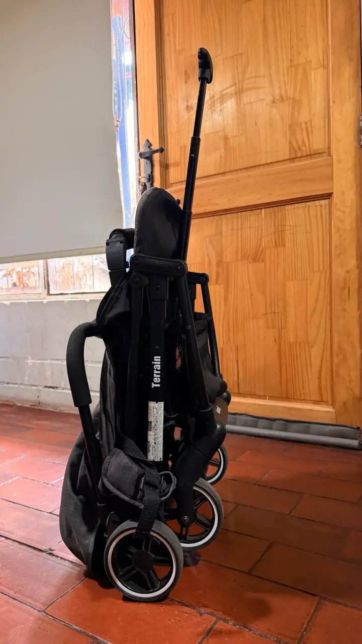 Coche de Paseo Infanti Plegable Negro - 5
