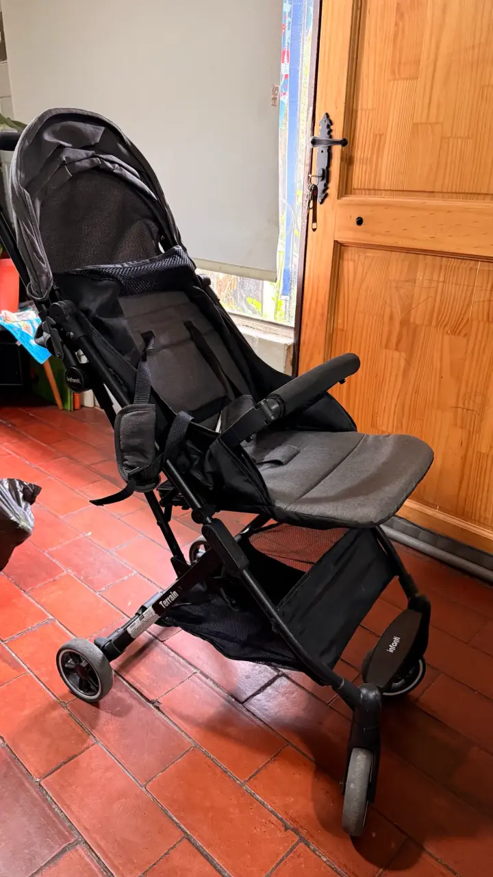 Coche de Paseo Infanti Plegable Negro - 6
